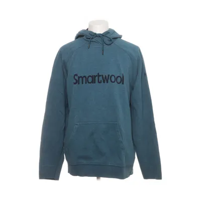 Sweat à capuche (Bleu) de Smartwool Coton, Élasthane, Laine