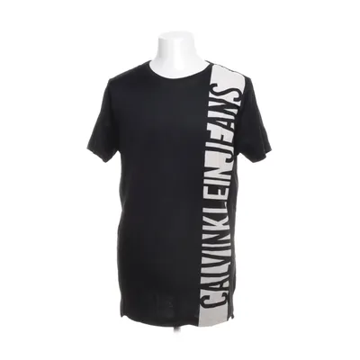 T-shirt (Zwart) van Calvin Klein Jeans Katoen, Polyester