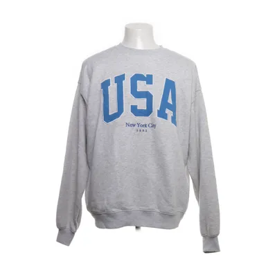 Sweatshirt (Black, White) from Stradivarius