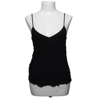 Tanktop (Zwart) van Mango Basics Viscose