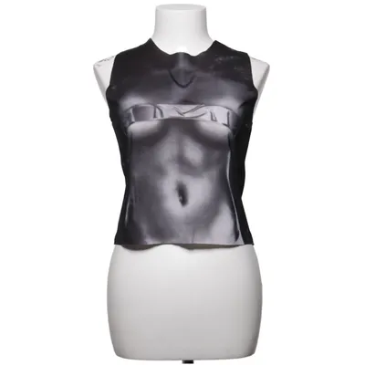 Tanktop (Zwart, Wit) van Jaded London Elastaan, Polyester