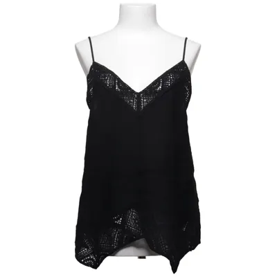 Top (Black) from Massimo Dutti Cotton, Linen