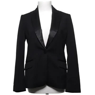 Smoking blazer (Zwart) van H&M Elastaan, Polyester, Viscose