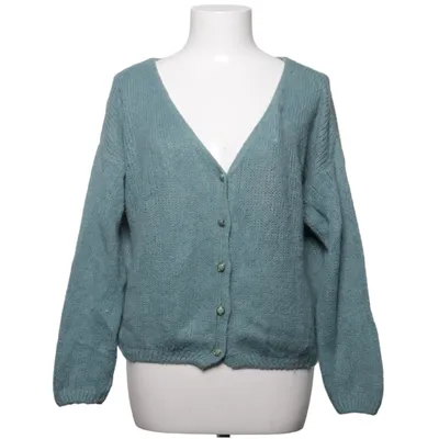 Cardigan (Bleu) de Studio Parisien Acrylique, Laine d'alpaga, Polyamide