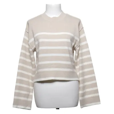 Sweater (Beige, White) from Divided by H&M Acrylic