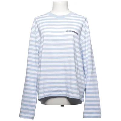 Langærmet t-shirt (Blå, Hvid) fra Joseph Atelier Økologisk bomuld