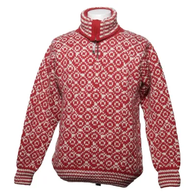 Lusekofte (Red, White) from Devold Wool