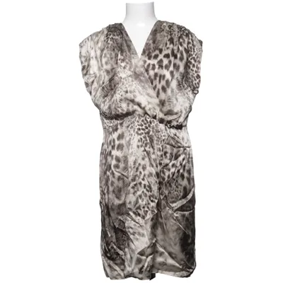 Dress (White, Gray, Multicolored) from Set Acetate, Silk, Viscose