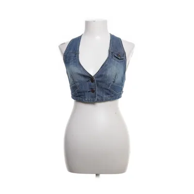 Jeansväst (Blå) från GINAJEANS Bomull