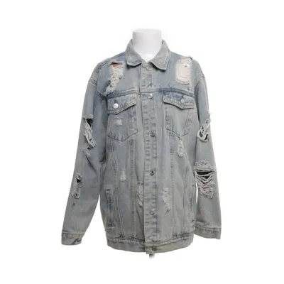 Jeansjacka (Blå) från Shein Polyester