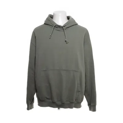 Hoodie (Green) from Weekday Cotton, Polyester