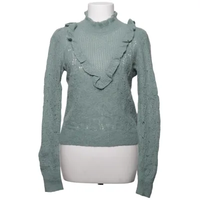 Trui (Groen) van Veronica Beard Alpacawol, Merinowol, Polyamide