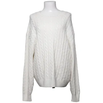 Strickpullover (Weiß) von Hollister Elasthan, Recyceltes Polyester