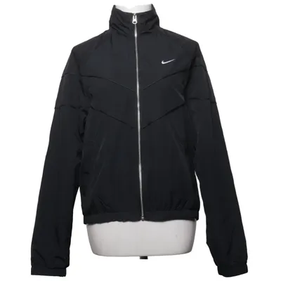 Træningsjakke (Grå) fra Nike Bomuld, Polyamid, Polyester, Viscose