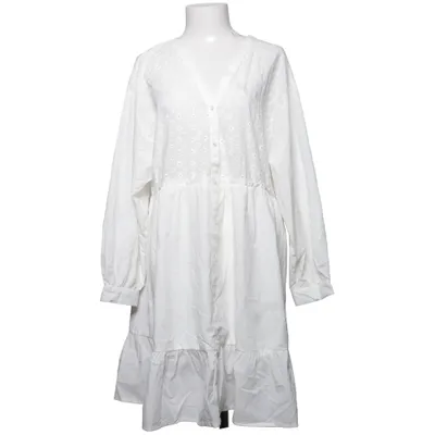 Dress (White) from Sinsay Cotton, Polyester