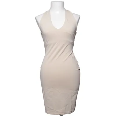 Halterneck dress (Beige) from Lizzy Elastane, Polyamide