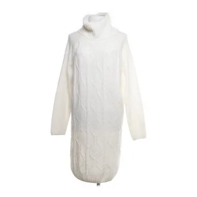 Turtleneck dress (White) from Jean Pascale Acrylic, Elastane, Polyester