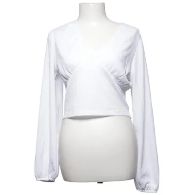 Blus (Vit) från Samsa Collection Elastan, Polyester