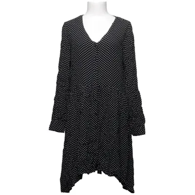 Dress (Black, White) from Clockhouse by C&A Viscose