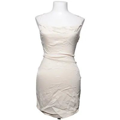 Jurk (Beige) van Anika Teller x NA-KD Elastaan, Polyester, Viscose