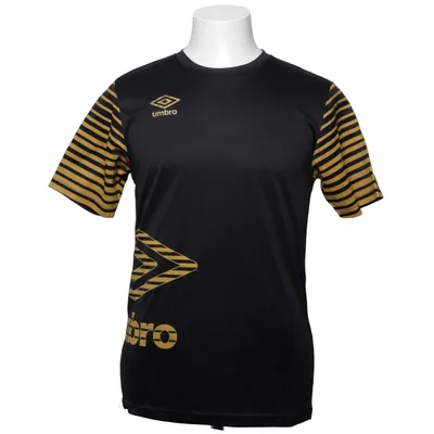 Fotbollströja (Svart, Gul) från Umbro Polyester