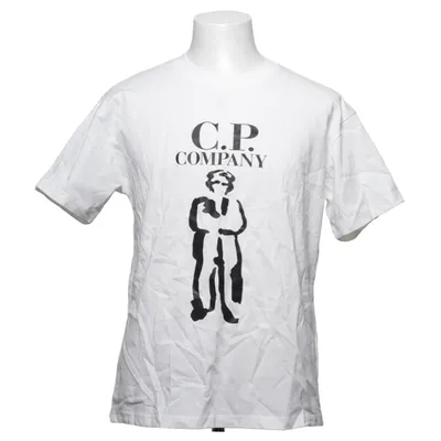 T-shirt (Hvid) fra C.P. Company Bomuld