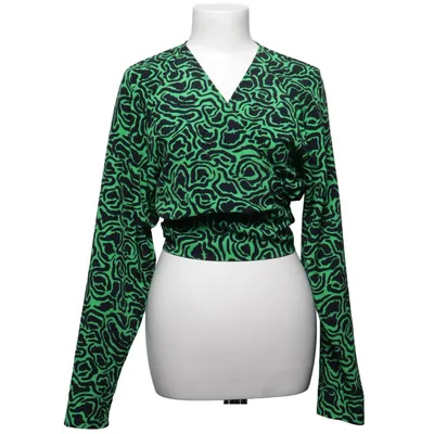 Omlottblus (Grön, Svart) från Rodebjer Återvunnen polyester