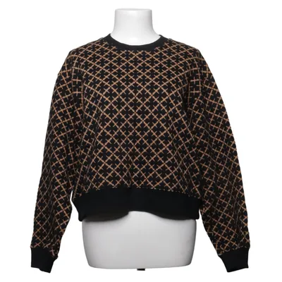 Sweatshirt (Black, Brown) from By Malene Birger Cotton, Elastane, Polyamide
