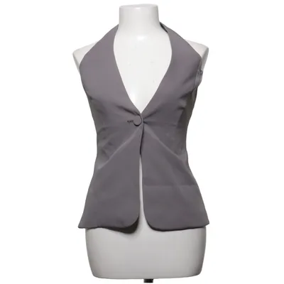 Neckholder Top (Grau) von KOOKAI Elasthan, Recyceltes Polyester