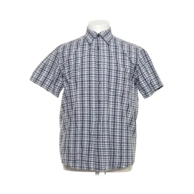 Short sleeve shirt (Blue, White, Gray) from Camargue Cotton
