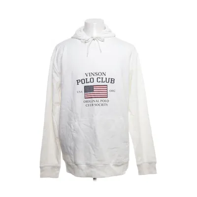 Hoodie (White) from Vinson Polo Club Fur, Cotton, Polyester