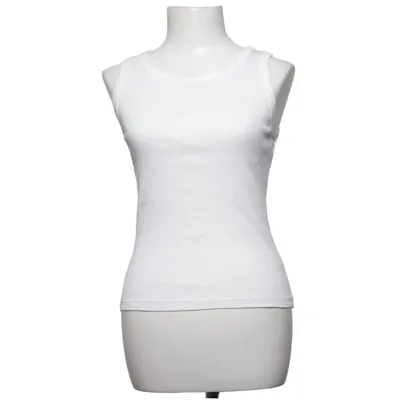 Tanktop (Wit) van Lindex Katoen, Elastaan