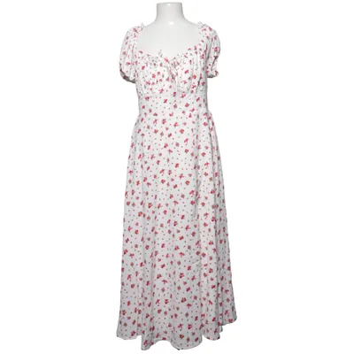 Maxikjole (Hvid, Rød, Grøn) fra Ally Polyester, Viscose