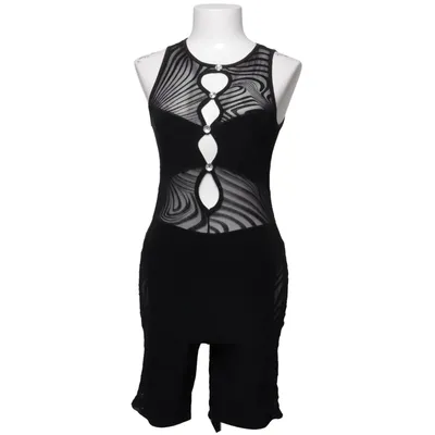 Byxdress (Svart) från Missy Empire Elastan, Polyester