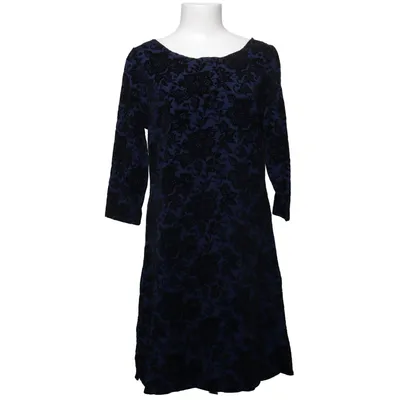 Jurk (Blauw, Zwart) van Geena Elastaan, Polyester
