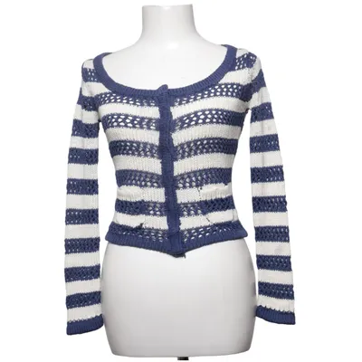 Strickjacke (Blau, Weiß) von Tally Weijl Acryl