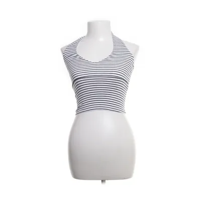 Halternecktopp (Vit, Blå) från Hollister California