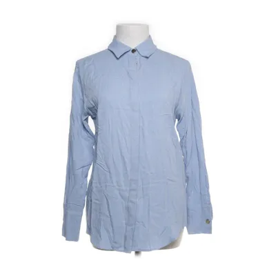 Shirt (Blauw) van Zara Viscose, Polyester
