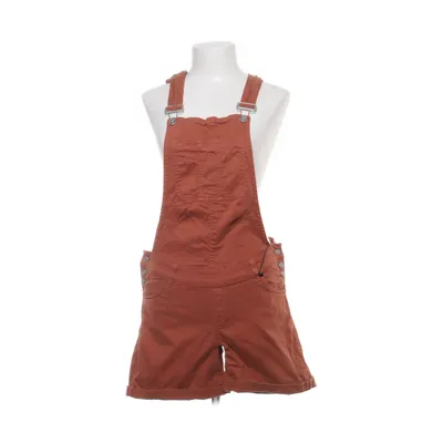 Salopette courte (Marron) de Envie de Fraise Coton, Élasthane