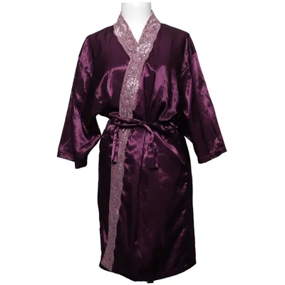 Morgonrock (Lila) från Sleepwear by Ellos