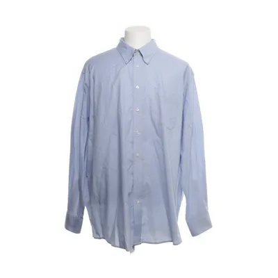 Buttondownskjorte (Blå) fra Fruit of the Loom Bomuld, Polyester