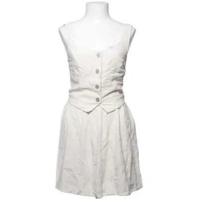 Robe (Beige) de Stradivarius Coton, Polyester