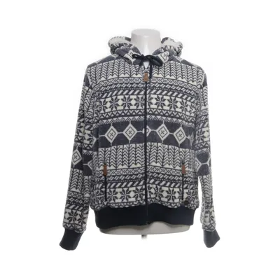 Hoodie (White, Blue) from Human Nature Polyester
