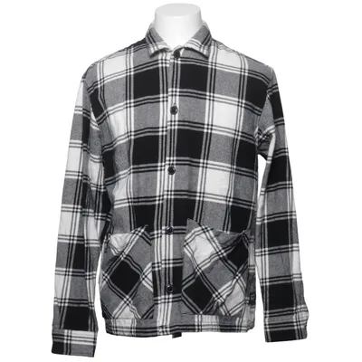 Skjortejakke (Sort, Hvid, Grå) fra Originals by Jack & Jones Bomuld