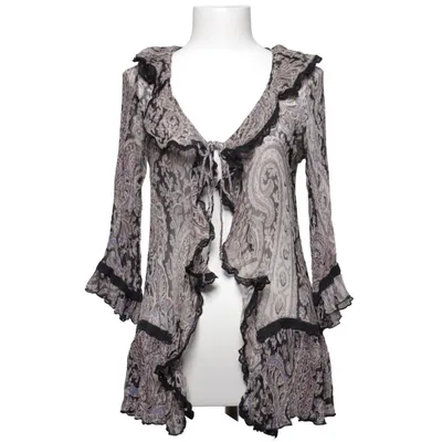 Blouse (Zwart, Blauw, Meerkleurig) van Indiska