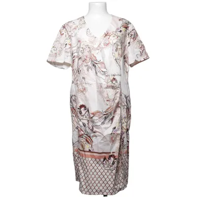 Klänning (Vit, Beige, Flerfärgad) från Gerry Weber Collection Bomull, Elastan, Polyester