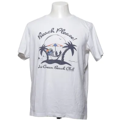 T-shirt (Weiß) von Hansen & Jacob Baumwolle, Polyester