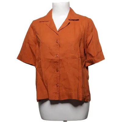 Kortärmad skjorta (Orange) från Morris Lady Linne