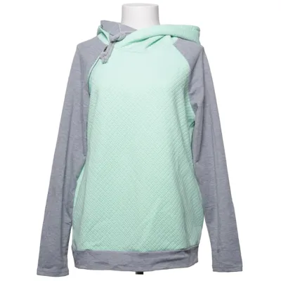 Sweat à capuche (Vert, Gris) de Ecowish Coton, Polyester