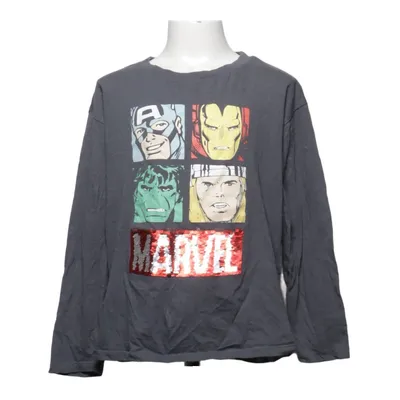 Lange mouwen shirt (Grijs) van Marvel Comics Katoen